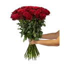 Bouquet of Ecuadorian roses 80 cm